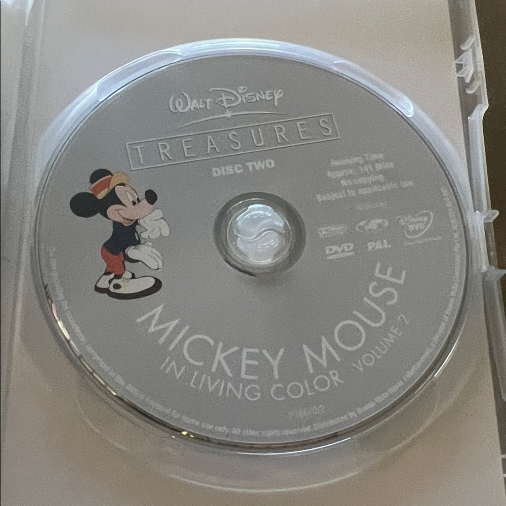 #1512**Walt Disney Treasures: Mickey Mouse in Living Color Volume Two DVD - Picture 3 of 15